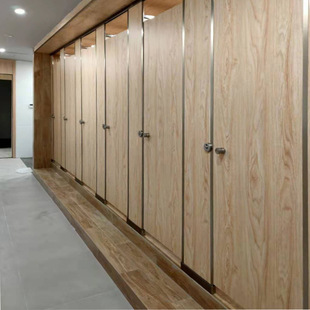 Toilet Partition Lightweight Aluminum Honeycomb Board School Office Building Waterproof and Moisture-Proof Board Finished Public Toilet Partition Board