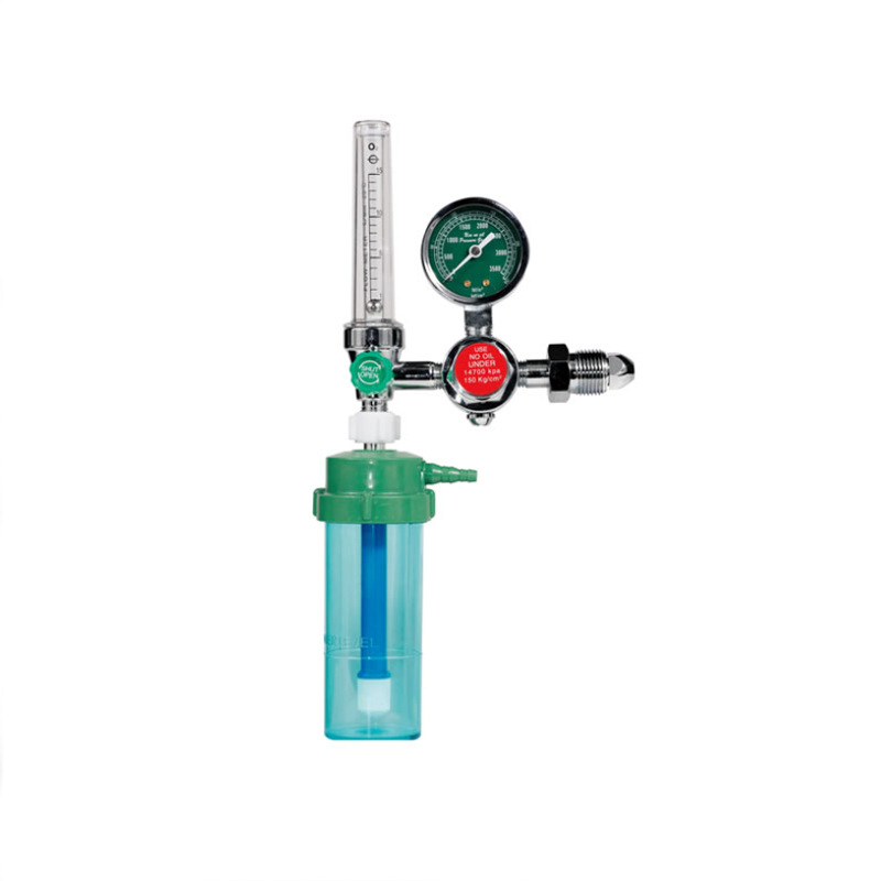 Medical regulator oxygen flowmeter医用氧气瓶压力表氧气吸入器