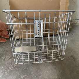 自行车篮子前置车筐折叠挂篮后篮筐山地车篮子学生车篓子