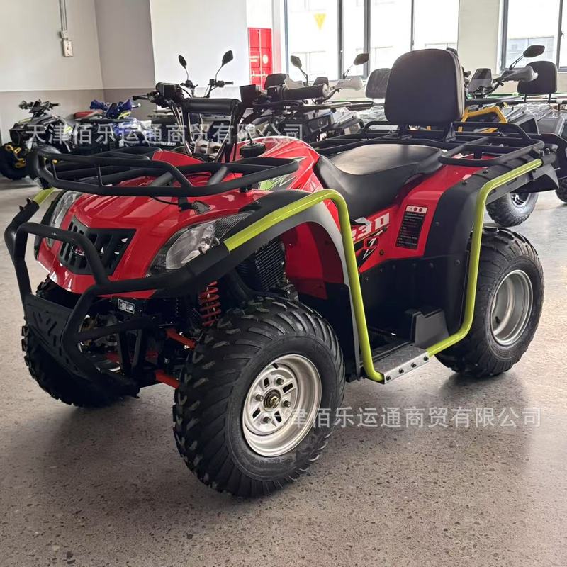 氷雪遊戯設備カー丁スノーバイク観光スポット四輪ATV200CC氷上自転車スノータンク|undefined