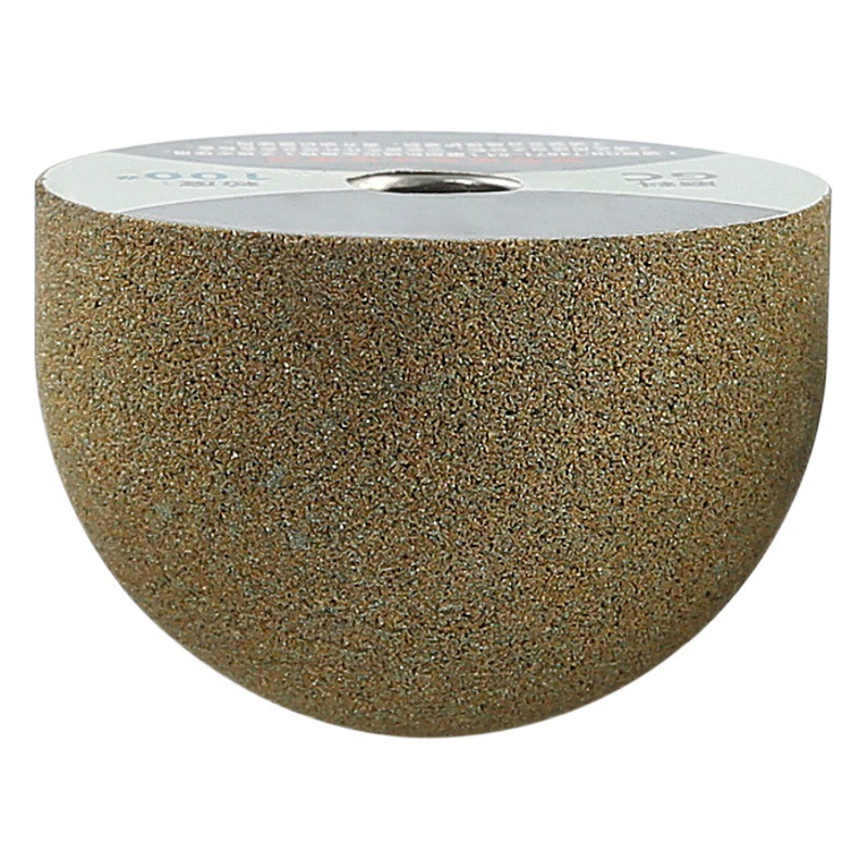 Алмазный круг с грибовидной головкой галька головка цветочный горшок инструмент для производства Внутренняя Дуга круглое дно шлифовальная полировальная Угловая Шлифовальная головка