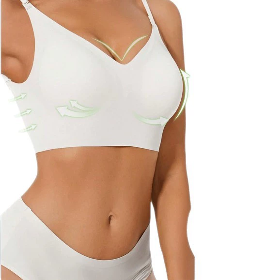 إUnderwear, push up bra, top with cups, European style, backless, beautiful back