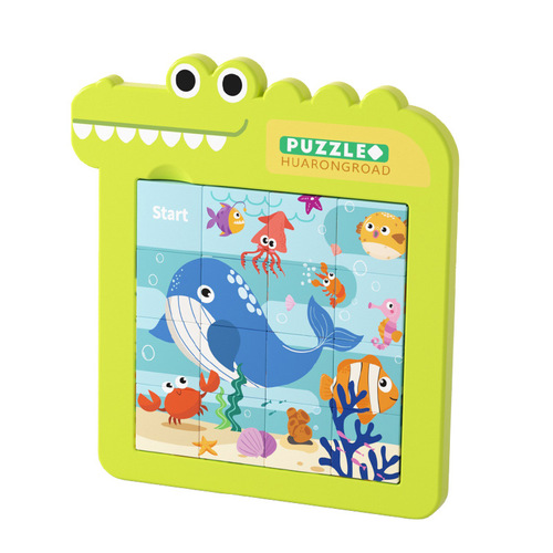 Digital Huarongdao puzzle children's digital logical thinking training toy educational sliding puzzle wholesale 2-3 years old 4