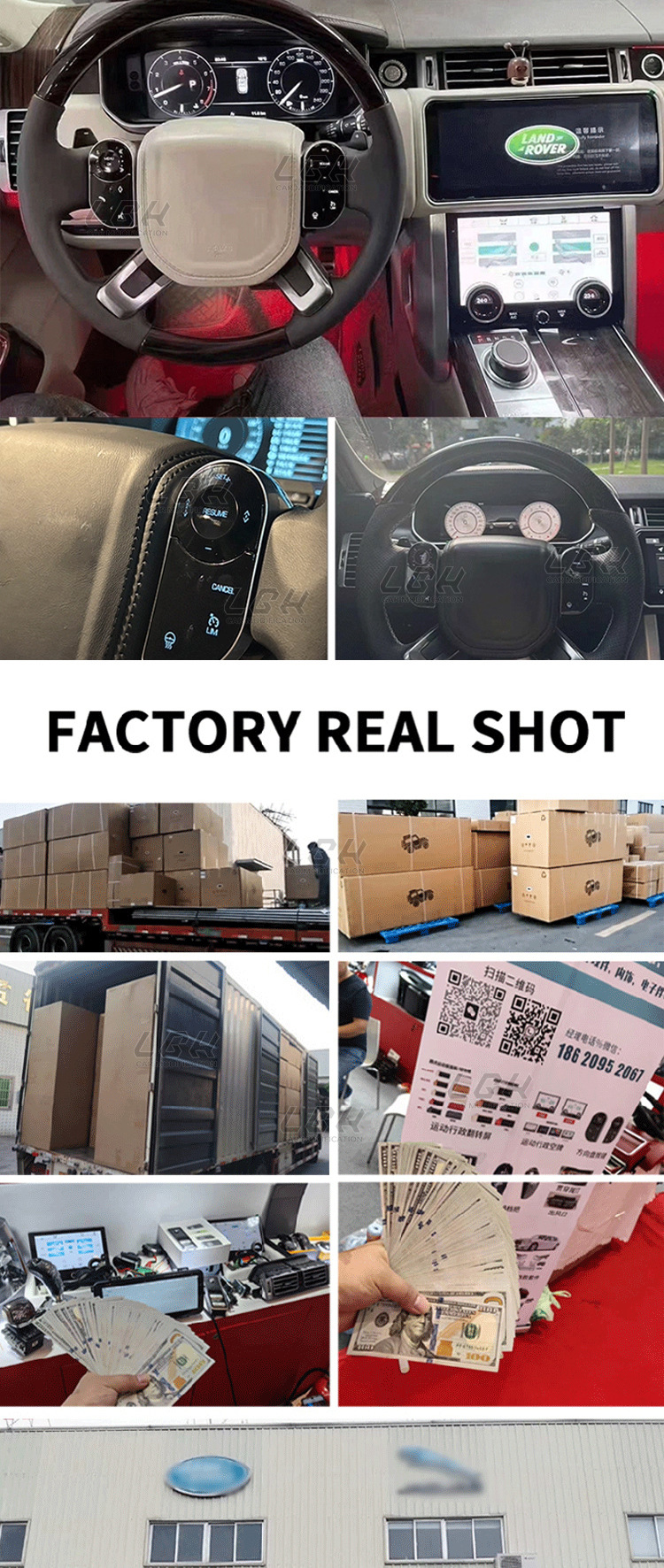 Window Lift Switch Button for Land Rover Range Rover Discovery 5