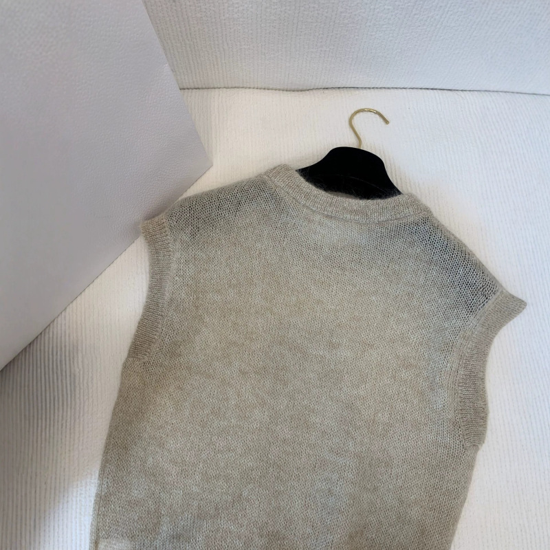 2026 Summer New Style Burn Nanyou Factory Casual Simple Style Gentle Commuting Versatile Thin Sleeveless Vest 2026 Summer New Style Burn Nanyou Factory Casual Simple Style Gentle Commuting Versatile Thin Sleeveless Vest