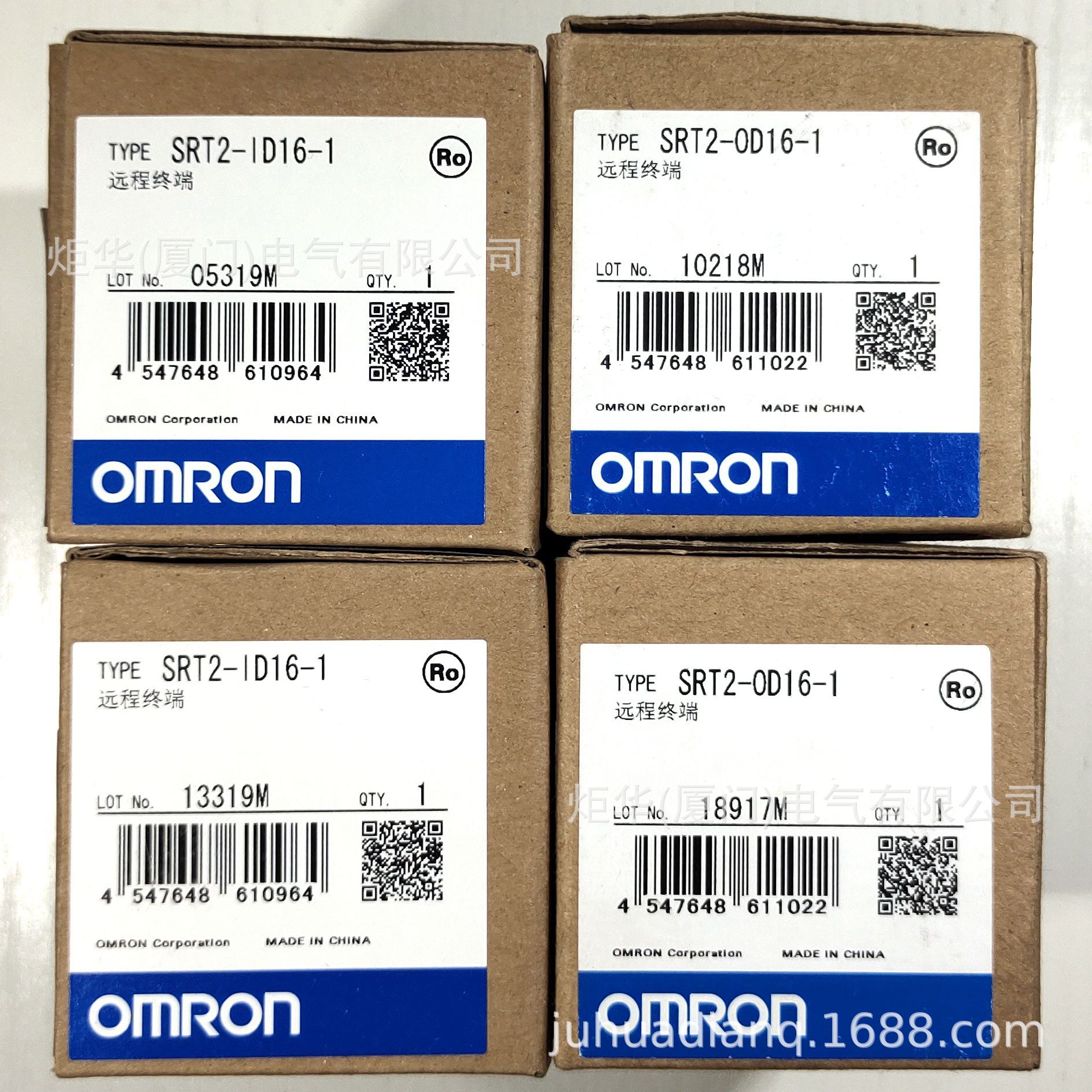 SRT2-ID08远程输入终端SRT2系列OMR0N全新原装未拆封质保一年