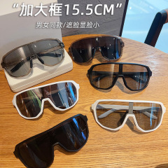 登山防風ゴーグル偏光変色サングラス女性紫外線防止男性大顔屋外騎行メガネワイド