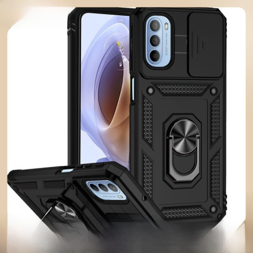 Applicable to Moto G Stylus 2024 Military Officer Window Phone Case Power Motorola G52 Holder Anti-fall