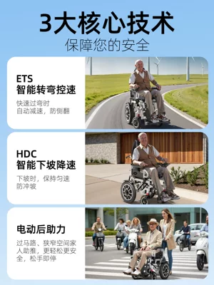 Wheelchair for the Elderly, Qatlanan elektrik velosipedlər