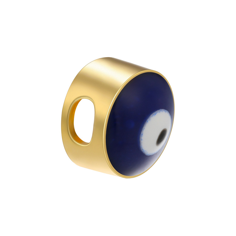 Fashion Eye Copper Enamel Plating Jewelry Accessories 1 Piece