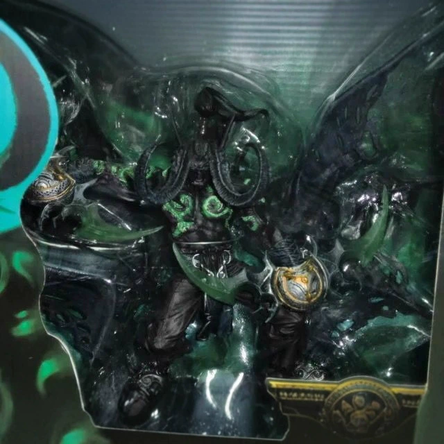 World of Warcraft DC7 Generation Illidan Witch King Alsace Death Knight Box Model Model