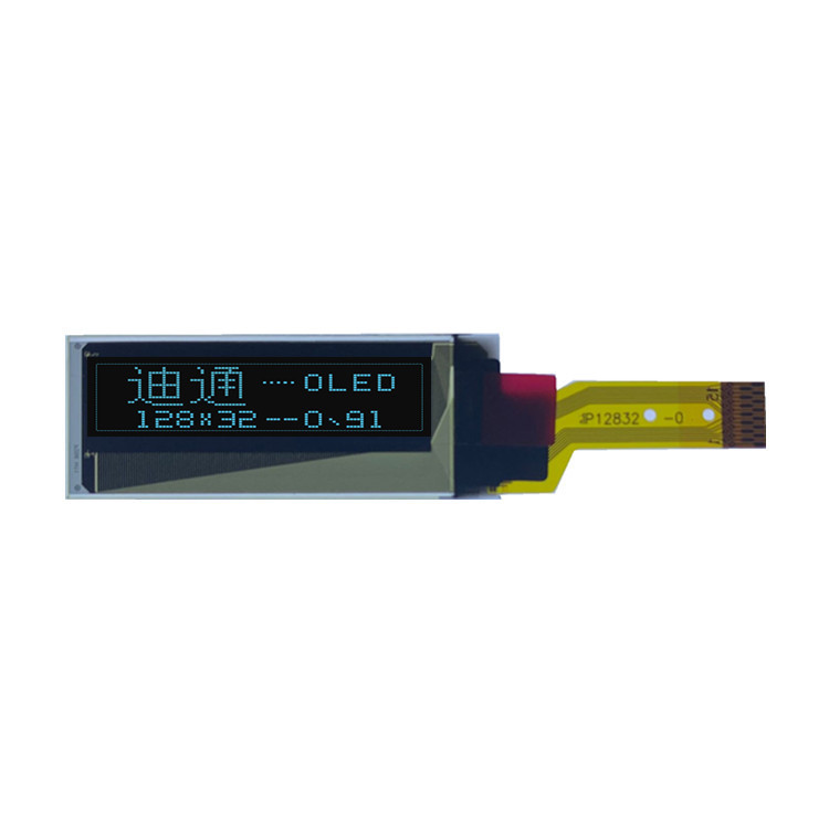 0.91-inch OLED screen 12832 dot matrix 15PIN serial port SPI SSD1306 drive 0.91-inch OLED