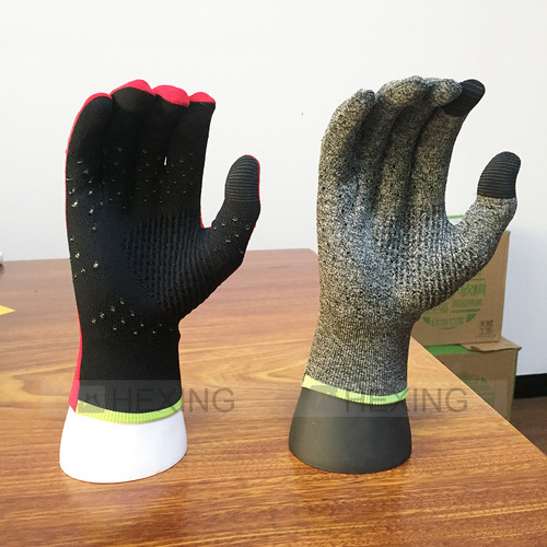 Arm Model Props Male Realistic Joint Simulation Wooden Mechanical Artificial Hand Model Glove Jewelry Watch Display Stand
