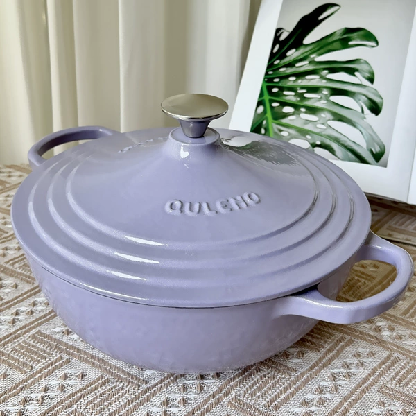 Colorful 26cm mommy pot-iris purple