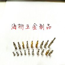 定位销 定位针 弹簧销 伸缩销 弹头直径3mm 铜头顶针 可定造规格