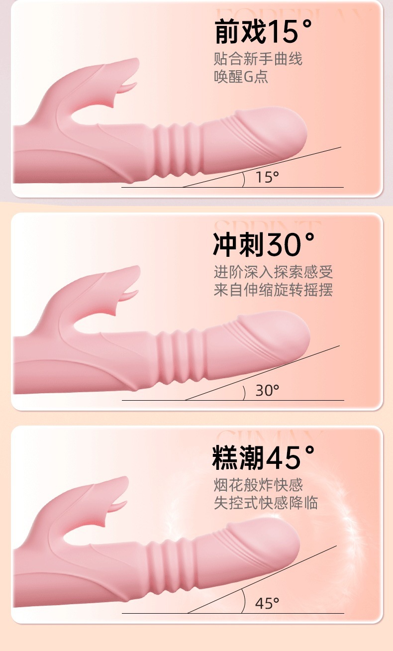 G-Spot Vibrator with Telescopic Adjustment, Rechargeable Silicone Design, Red — detail image 18