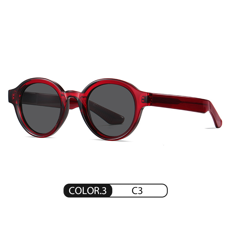 Placa hecha a mano anti-azul gafas de luz S31106 moda Carey retro conducción gafas de sol polarizadas gafas de sol redondas