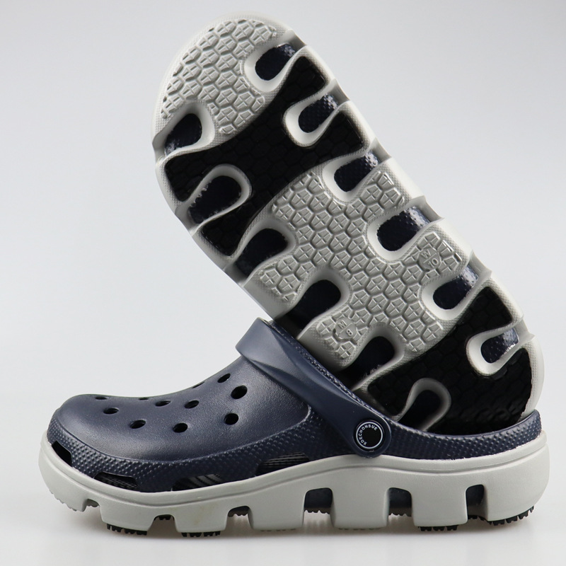 Zapatos con agujeros zapatos de mujer verano hombres Baotou sandalias y zapatillas antideslizantes transpirables sandalias de fondo grueso para exteriores zapatos de playa