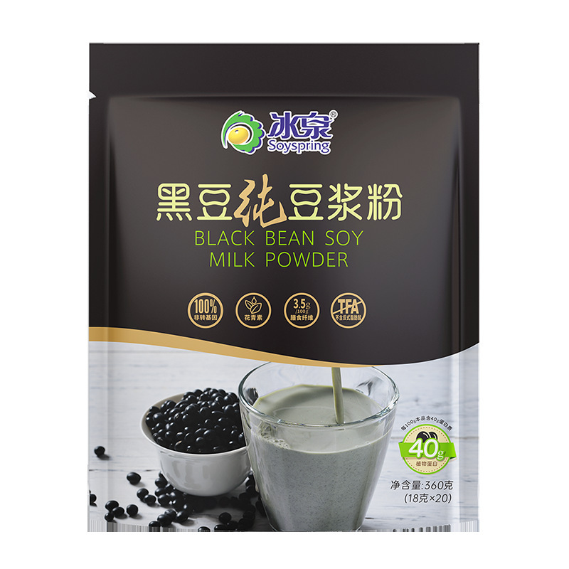 氷泉黒豆純豆乳粉末360g 高タンパク質 無糖 食物繊維添加 フィットネス|undefined