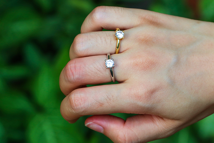 Birthday Occasion Copper Plating Geometric Zircon