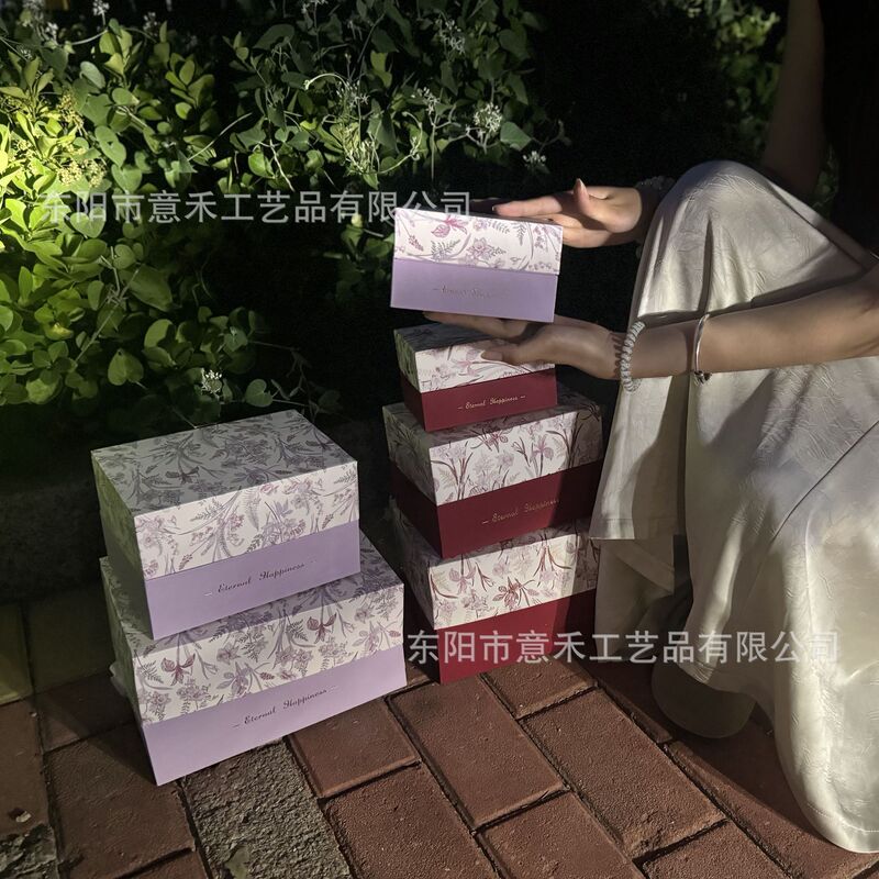 欧式喜糖盒结婚高级感ins风批发手提轻奢包装盒结婚伴手礼空盒子|undefined