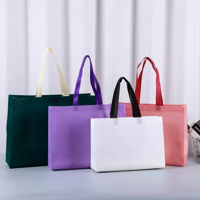 加厚无纺布手提袋服装店女装购物袋手拎袋子礼品袋定制印logo批发