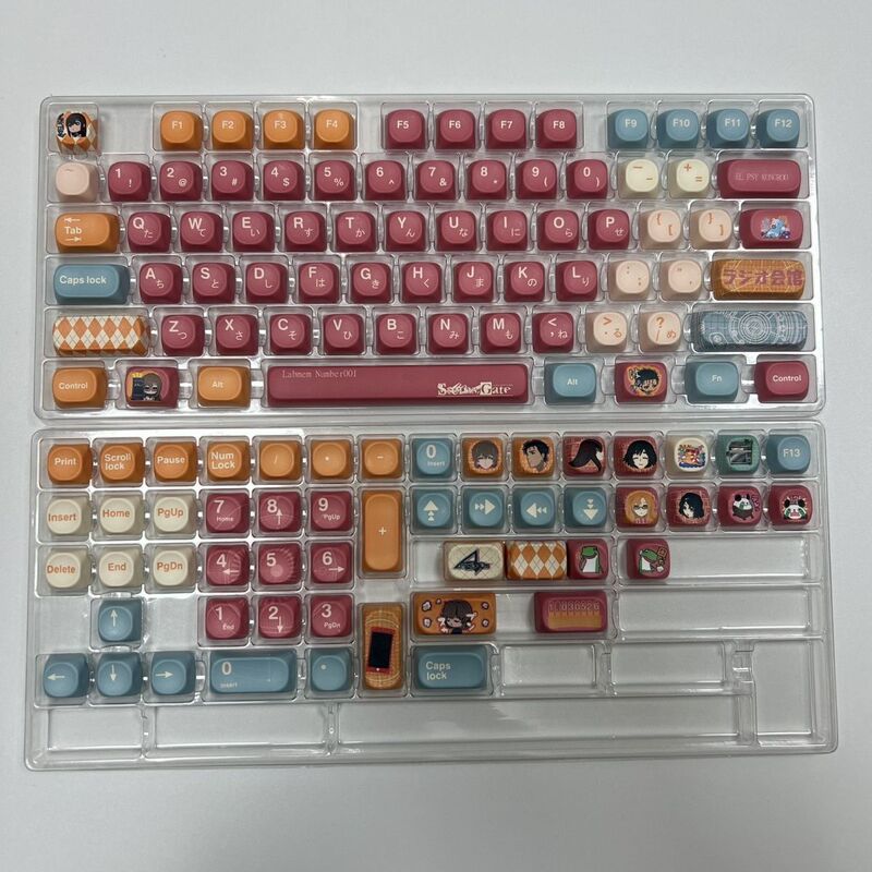 PBT热升华机械键盘键帽MOA小全套支持61 68 84 75 98 100 104 108|undefined