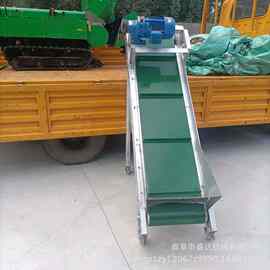 供应小型PVC带式皮带输送机食品用爬坡传送机运输机图片