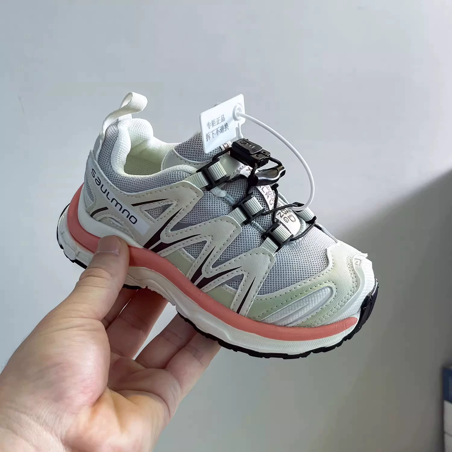 Розовые кроссовки для девочек 2025 новая весна-лето детская обувь обувь папы обувь для мальчиков повседневная обувь сетка дышащая волна