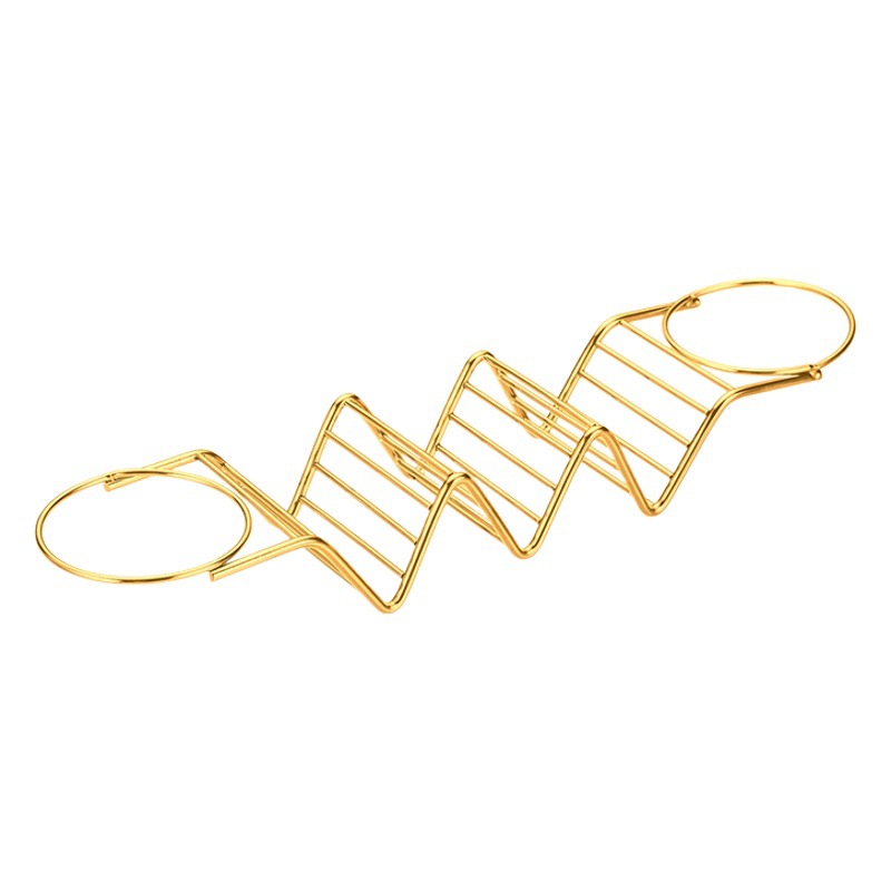 Transfronterizo en la acción de acero inoxidable mexicana Pancake rack taco titular rollo rack con salsa taza de maíz rollo rack