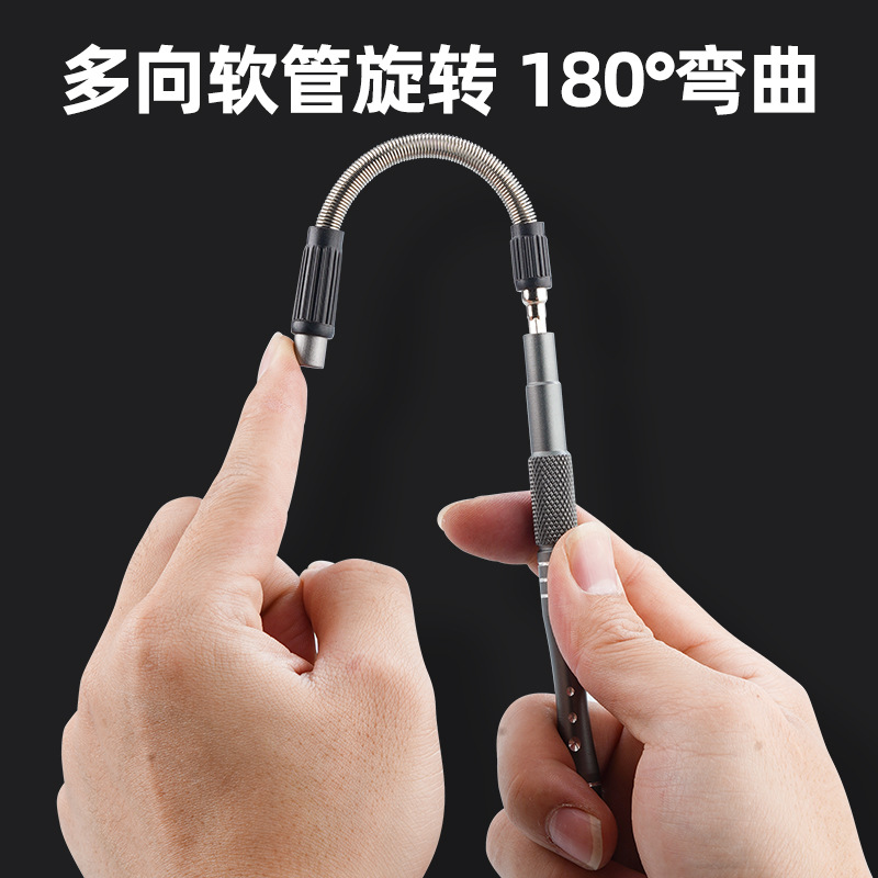 128-in-One juego de destornillador de precisión herramienta de reparación de desmontaje destornillador manual multifuncional juego de rollos de libro