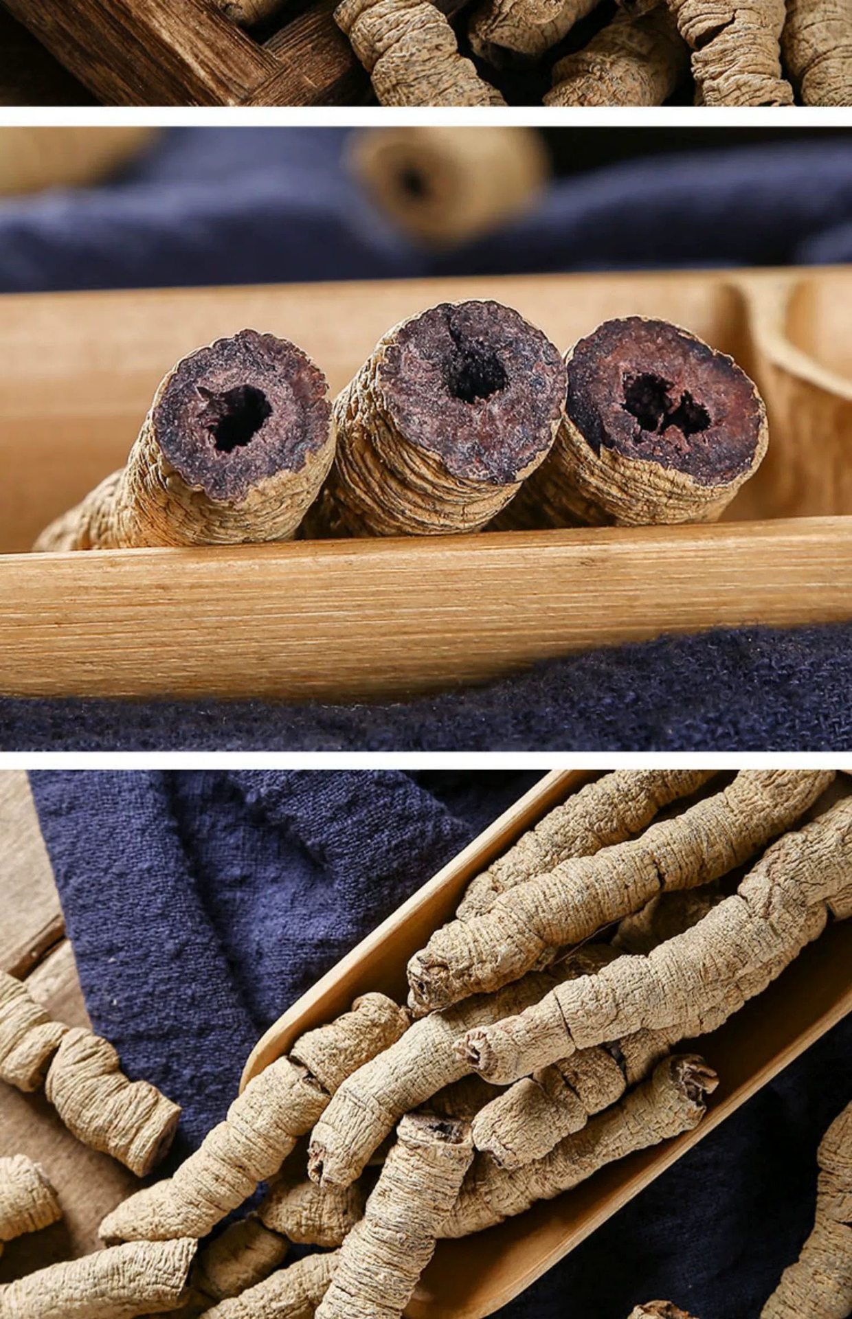 Morinda Root Ba Ji Tian 巴戟天 Dried Herb 500g for Traditional TCM Decoction and Herbal Wine specifications