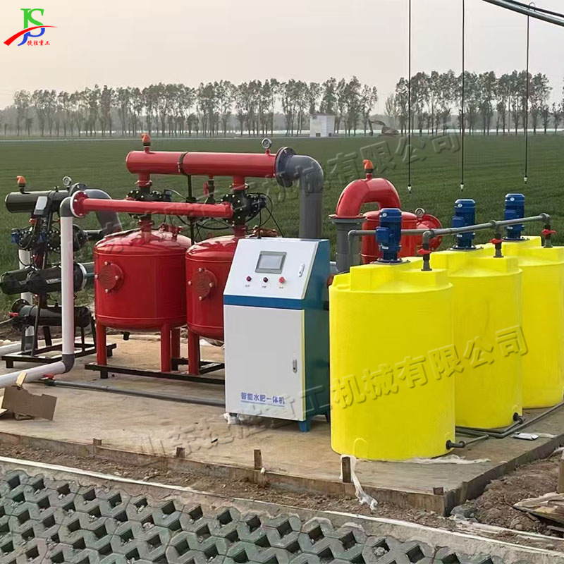 智能水肥一体机 电动农业灌溉施肥机 触屏式单双通道浇水施肥器