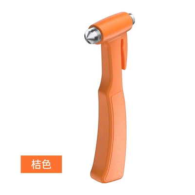 Security Hammer Car Multifunctional Life-Saving Hammer Emergency Fire Escape Hammer Car Glass Hammer Car Window Breaker Artifact (Qəza çəkici) - orange