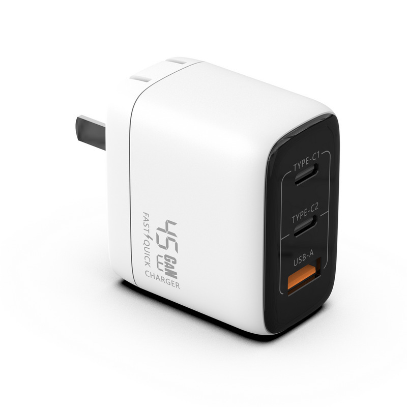 适用IPhone苹果17手机快充器45W氮化镓充电器PD45W三口快充充电器|undefined