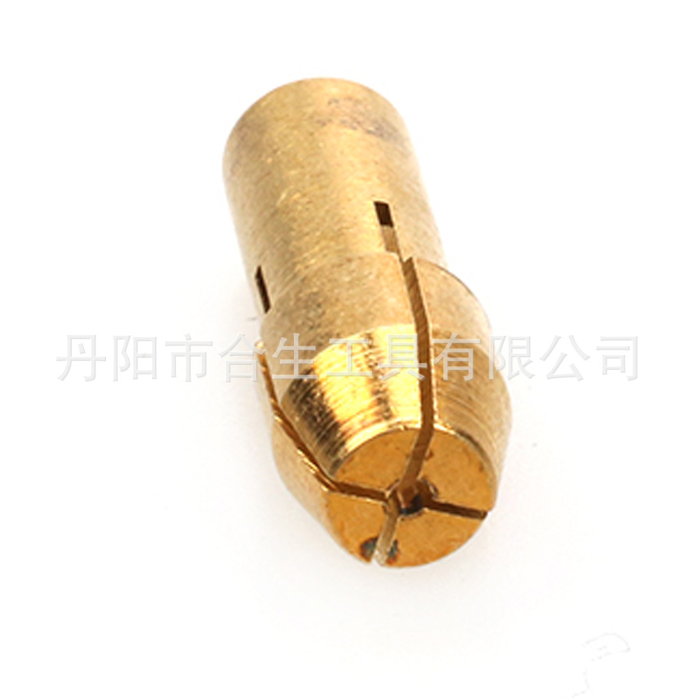 Transfronterizo 10pc latón Chuck 0,5-3,2mm taladro de molienda eléctrica clip mini broca