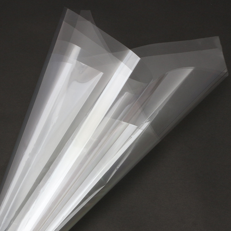 Embalaje de flores transparente vidricola impermeable diy material de embalaje de flores de plástico material de florista