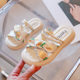 Girls' Shoes Sandals 2025 Summer New Style Children's Baby Little Girls Children's Princess Slippers Summer Big Children's Outerwear
