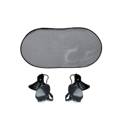 Sombrilla del coche engranaje trasero del coche malla negra ventana trasera vidrio parabrisas trasero verano sombrilla del coche protección solar