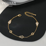 2025新款时尚镂空葫芦钱币手链精致高级感福禄手饰品批发厂家直销