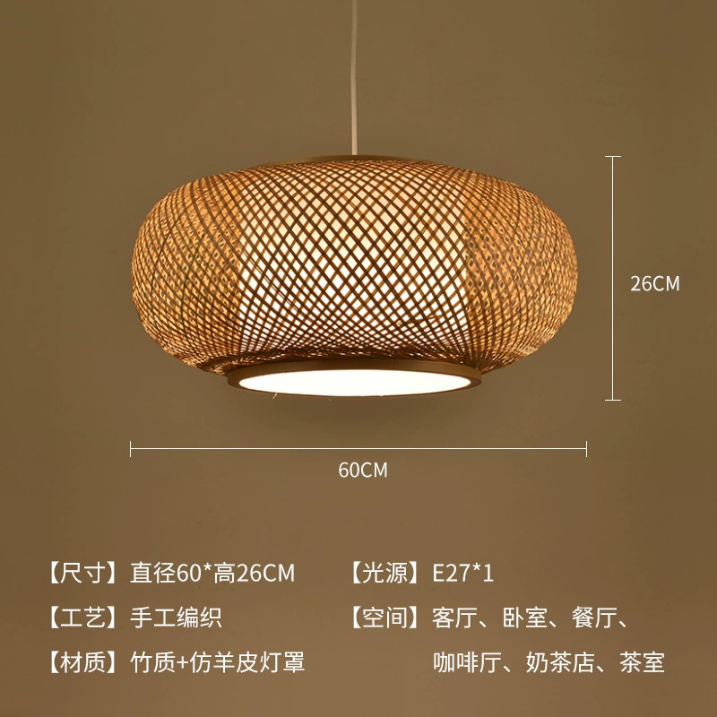 Lights, coffee ceiling lamp for living room, retro pumpkin lantern for hotel, style