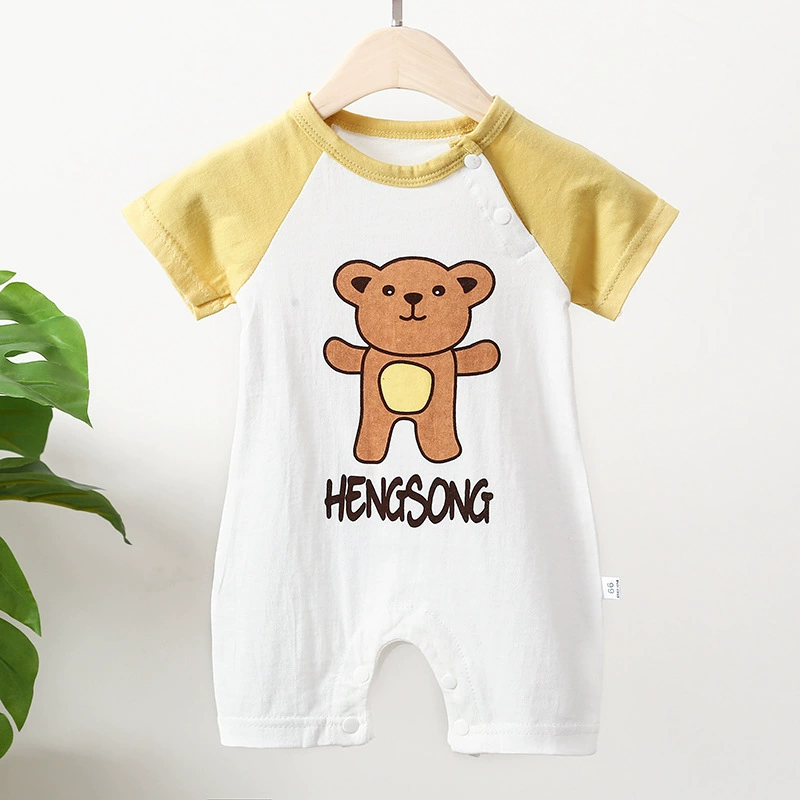 Baby Bodysuits expensive Newborn Baby Clothes for Girl Boy Cotton Jumpsuit Summer Short Sleeve Romper 0-12 Months Infant Toddler Pajamas One Piece Outfit coloured baby bodysuits