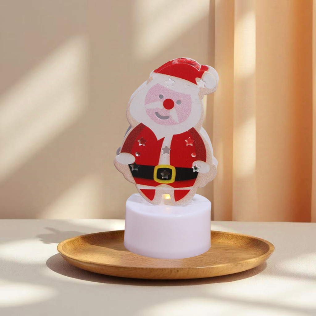 Lámpara de Vela Electrónica LED Hierro, Decorativo, Luz Cálida, para Navidad