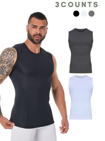 S 95279 Men's Compression Tank Top Sports Vest