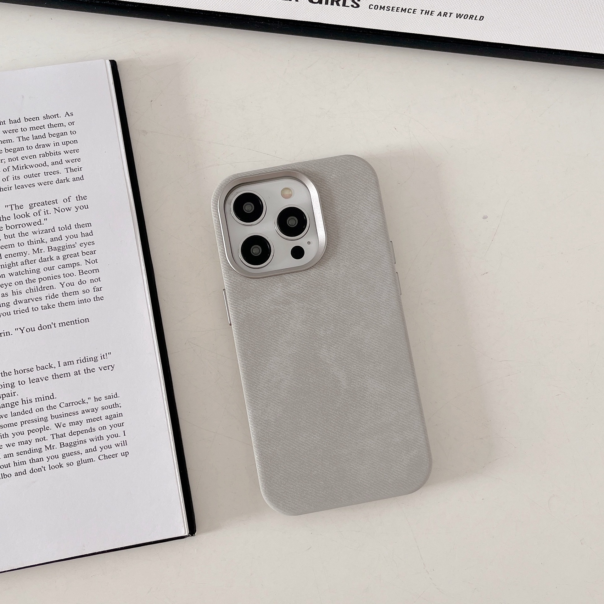 Magnetische Flanell Handyhülle Für Iphone 17 Pro Max Schutzhülle_voghion.com