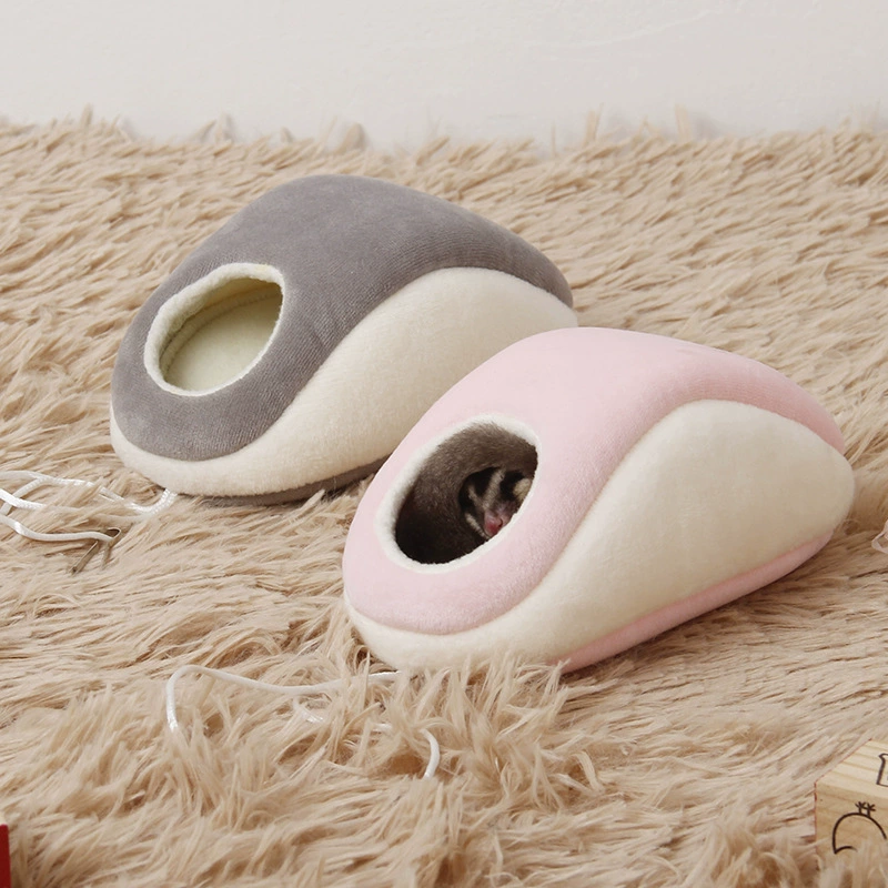 Маленькое домашнее хлопковое гнездо голландское Свиное гнездо Птичье гнездо хомяк гамак Ежик фрукты теплое мышиное гнездо зоотовары