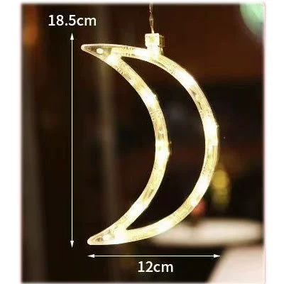 LED-лампа на присоске Санта-Клауса, снеговик, олень, колокольчик, оконное украшение, свет Christmas, аккумуляторная коробка