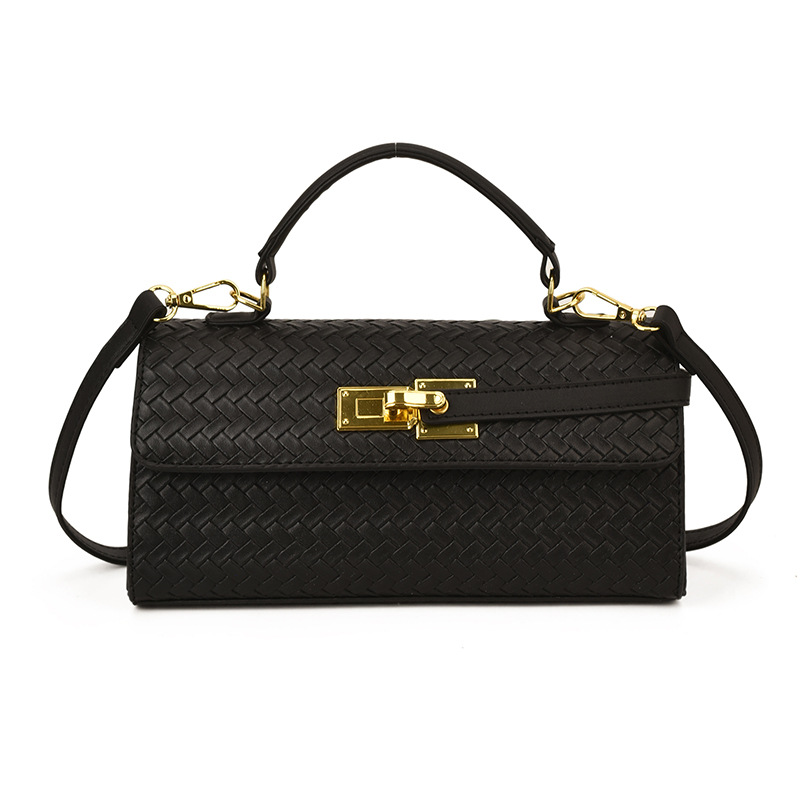 Ventas calientes de nuevo tejido portátil Kelly bolso cuadrado de mujer comercio exterior transfronterizo alta sensación de lujo ligero versátil mochila