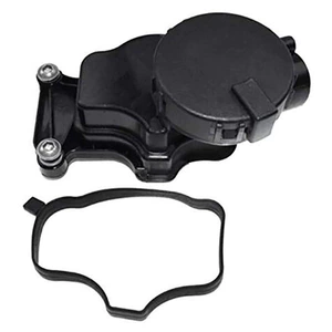 1 set of black plastic crankcase turbocharger airbox kit, suitable for BMW E90 E9