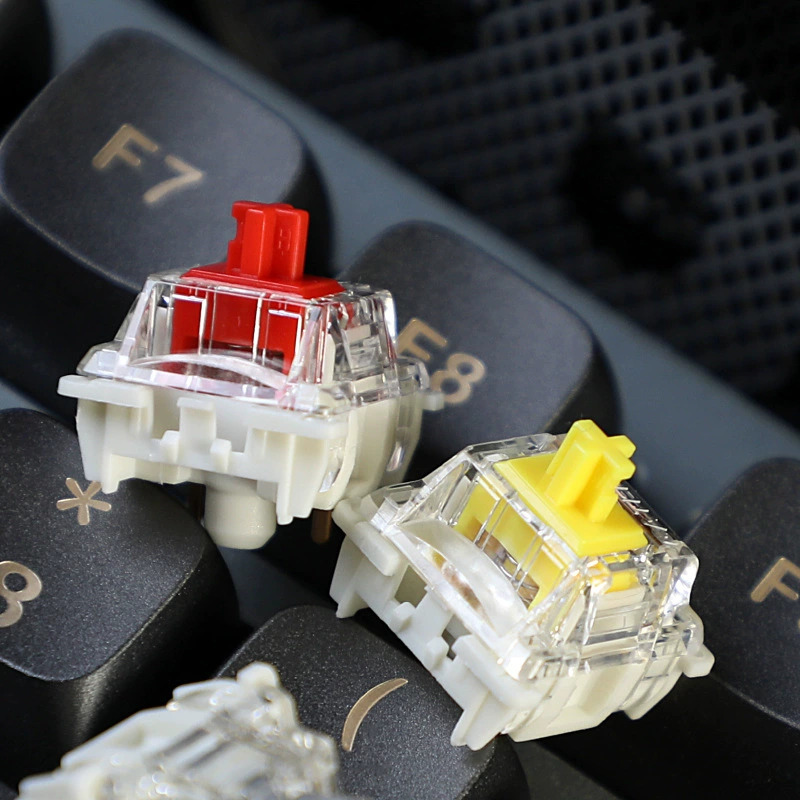 GATERON Jiadalong G pro3.0 стем механического клавиатурного переключателя, трёхслойные контакты, заводская доработка